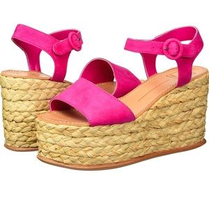Dolce Vita Fuchsia “Dane” Espadrille Wedge